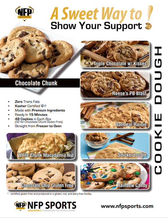Fitch Falcons Girls' Lacrosse Cookie Dough Fundraiser 2024