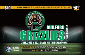 Guilford Field Hockey Classic Discount Card 2023