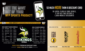 Seaford Vikings Football Premium Discount Card 2023