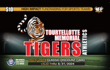 Tourtellotte Tigers Athletics Classic Discount Card 2023