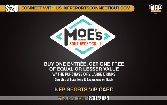 2024 Fitch Wrestling Moe's Southwest Grill VIP Card