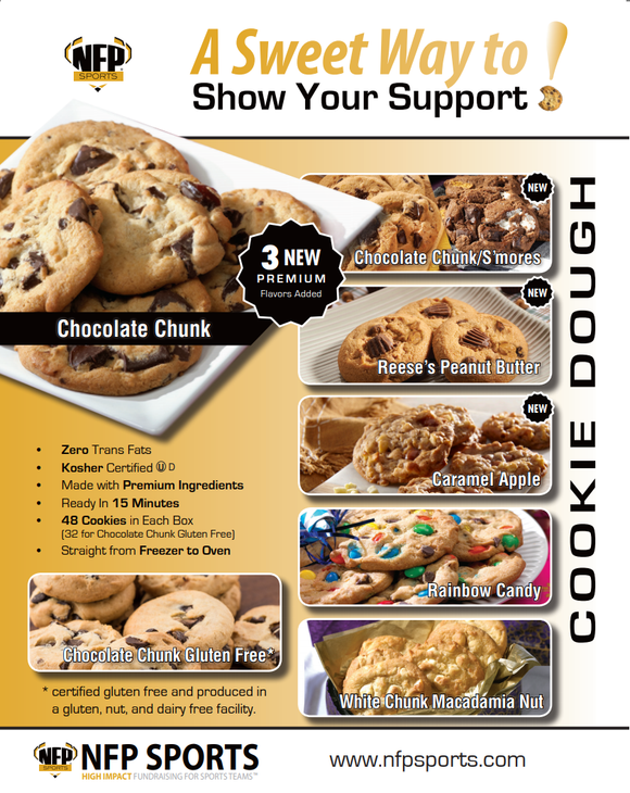 2024 Flushing Raiders Cookie Dough Fundraiser