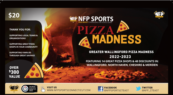 2023 Greater Wallingford Pizza Madness VIP Pack